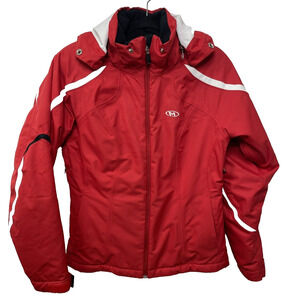 Women's Marker Evolution Red‎ Ski Snowboard Jacket Thinsulate Insulated Sz 8
